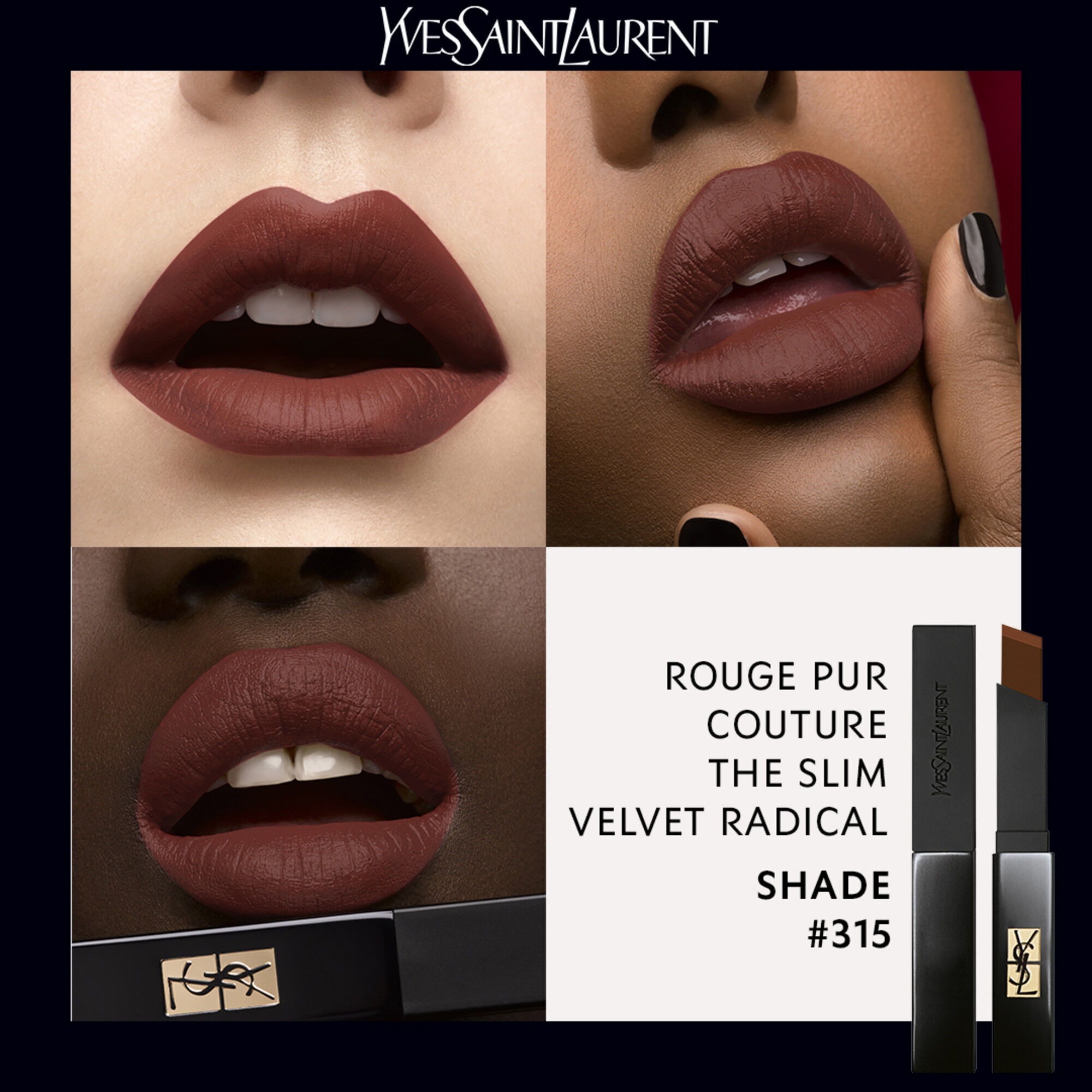Rouge pur couture the slim 12 top